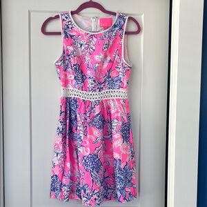 Lilly Pulitzer fit and flare dress size 4